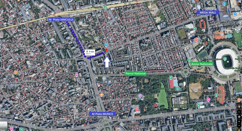 Vatra Luminoasa, metrou Iancului, Piata Muncii, garsoniera mobilata si utilata